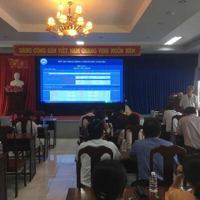 BÁO CÁO SƠ KẾT CÔNG TÁC 6 THÁNG ĐẦU NĂM VÀ TRIỂN KHAI PHƯƠNG HƯỚNG, NHIỆM VỤ 6 THÁNG CUỐI NĂM 2024.